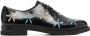 Camper Twins Iman floral-embroidered brogues Black - Thumbnail 1