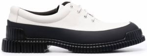 Camper two-tone lace-up shoes White