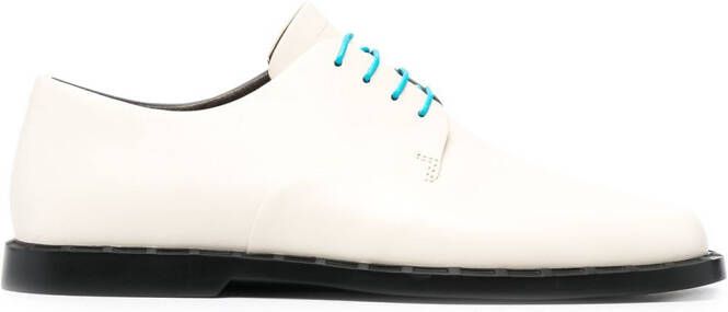 Camper two-tone panel shoes White
