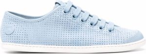 Camper Uno perforated-detail sneakers Blue