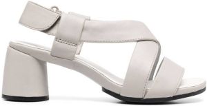 Camper Upright block-heel sandals Grey