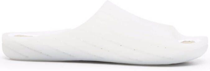Camper Wabi perforated slides White