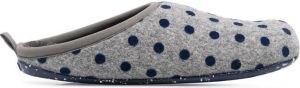 Camper Wabi polka dot-print slipper Grey