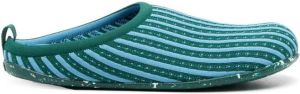 Camper Wabi rib-knit slippers Blue