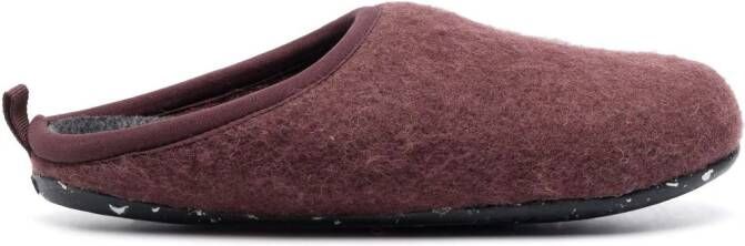 Camper Wabi wool slippers Brown