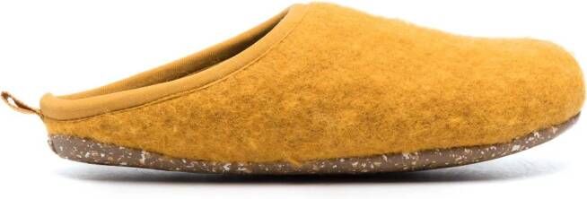 Camper Wabi wool slippers Yellow