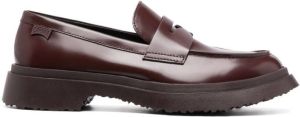 Camper Walden calf-leather loafers Brown
