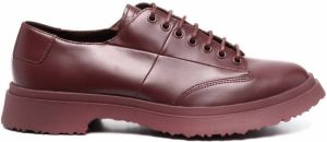 Camper Walden chunky derby shoes Red