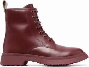Camper Walden lace-up boots Red