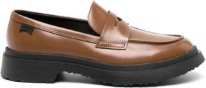 Camper Walden leather loafers Brown