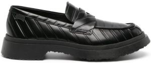 Camper Walden logo-tag loafers Black