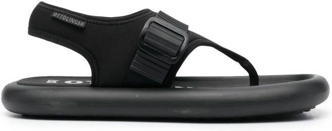 Camper x Ottolinger buckle-fastening recycled sandals Black