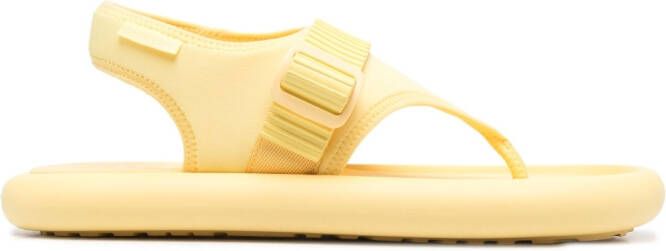 Camper x Ottolinger tonal-stretch sandals Yellow