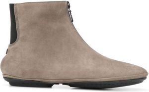 Camper zipped ankle boots Green