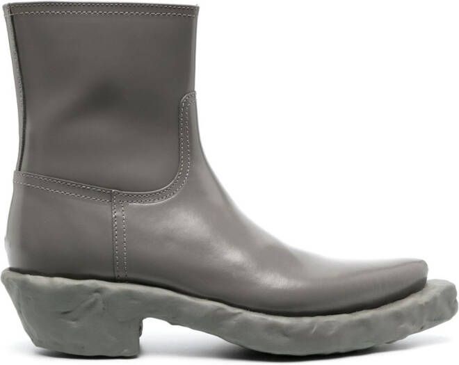 CamperLab 55mm textured-sole boots Grey
