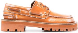 CamperLab Eli lace-up loafers Orange