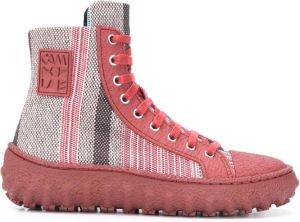 CamperLab Ground high-top sneakers Red
