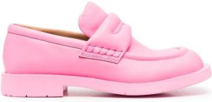 CamperLab Mil 1978 padded leather loafers Pink