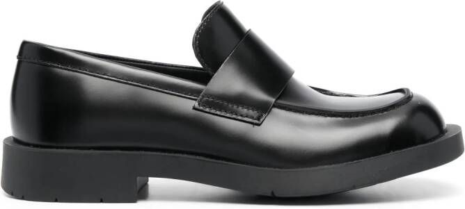 CamperLab Neu leather loafers Black