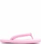 CamperLab puffy strap flip flops Pink - Thumbnail 1