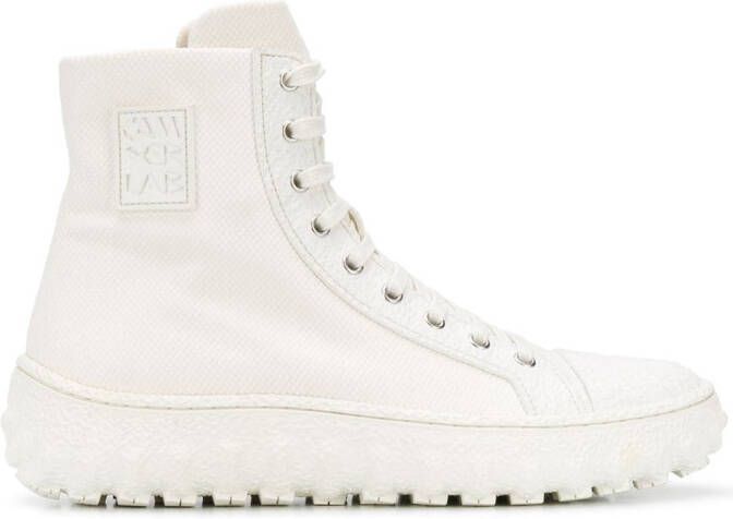 CamperLab ridged sole high-top sneakers White