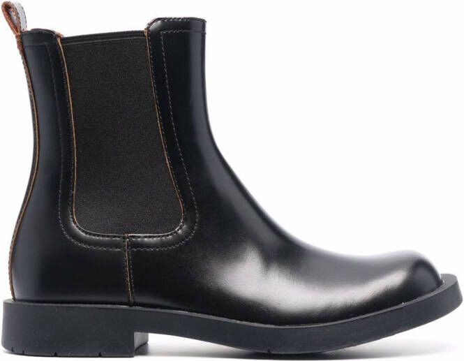 CamperLab side-panels leather boots Black