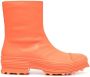 CamperLab Traktori leather ankle boots Orange - Thumbnail 1
