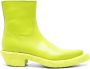 CamperLab Venga chunky-sole leather boots Green - Thumbnail 1