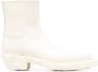 CamperLab Venga leather ankle boots White - Thumbnail 1