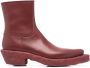 CamperLab Venga leather boots Red - Thumbnail 1