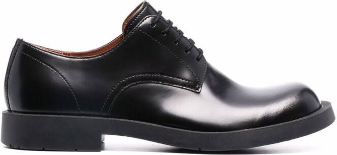 CamperLab wide-toe oxford shoes Black
