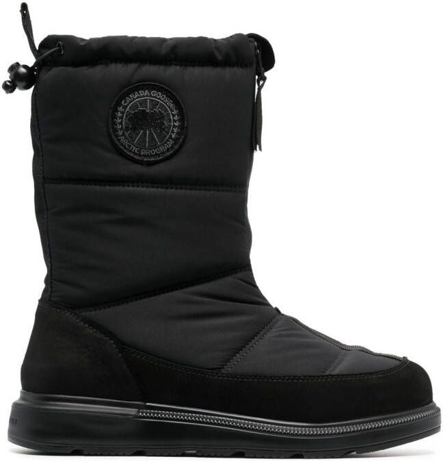Canada Goose Cypress fold-down puffer boots Black