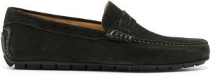 Canali penny slot loafers Green