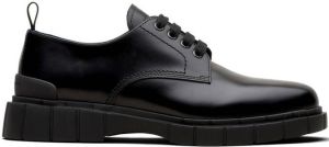 Car Shoe Block lace-up shoes Black