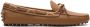 Car Shoe leather driving shoes Brown - Thumbnail 1