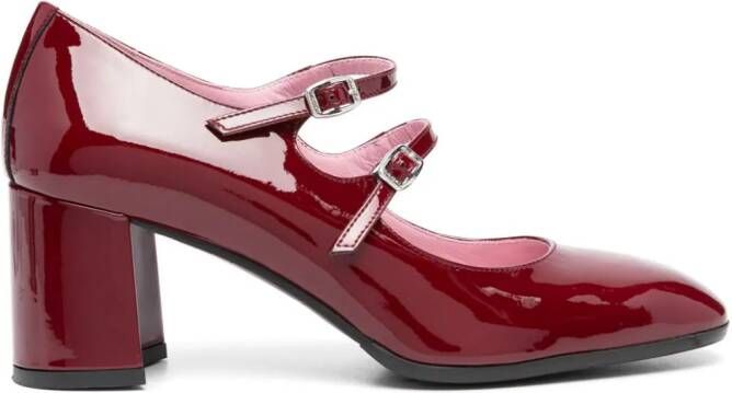 Carel Paris Alice 60mm leather Mary Jane shoes Red
