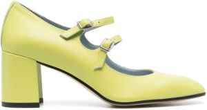 Carel Paris Alice 65mm almond toe pumps Green