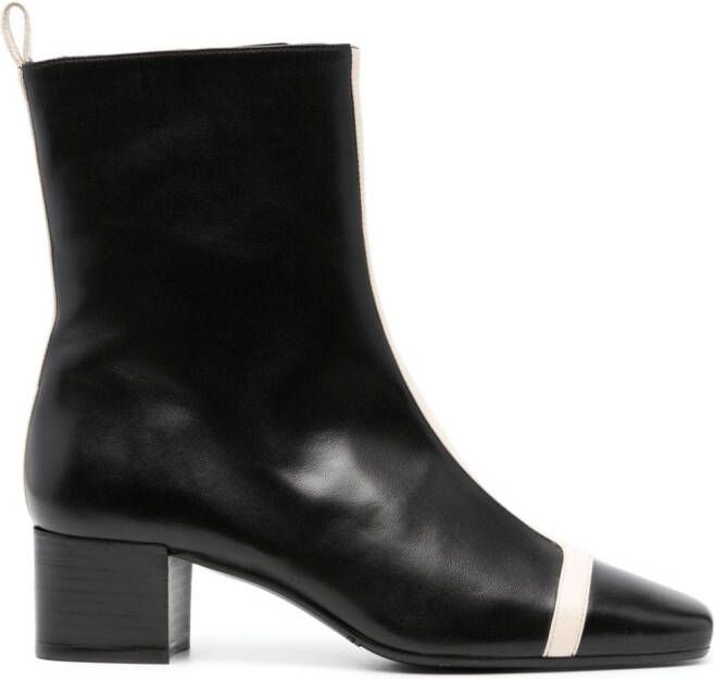 Carel Paris Audrey 45mm leather ankle boots Black
