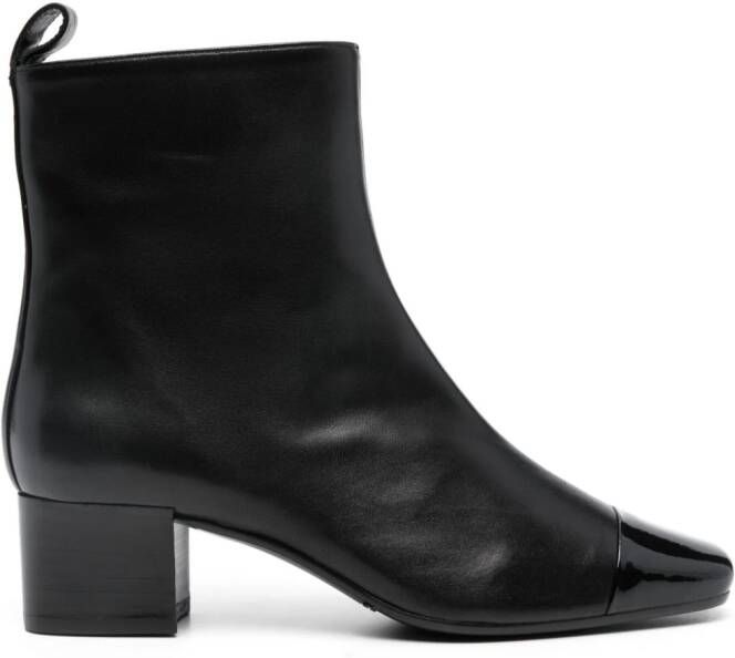 Carel Paris Estime leather ankle boots Black