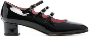 Carel Paris Kina 40mm buckled pumps Black