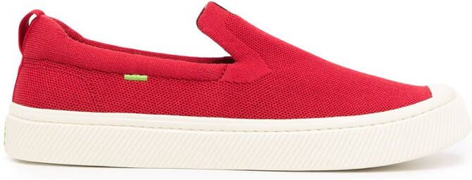 Cariuma IBI slip-on knit sneakers Red