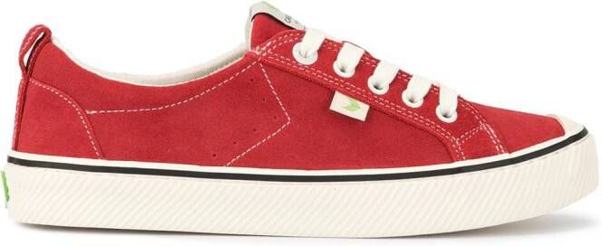 Cariuma OCA low-top suede sneakers Red