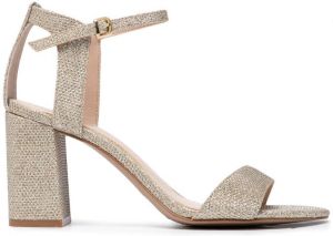 Carvela glitter high-heel sandals Gold