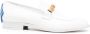 Casablanca bamboo-detail leather loafers White - Thumbnail 1