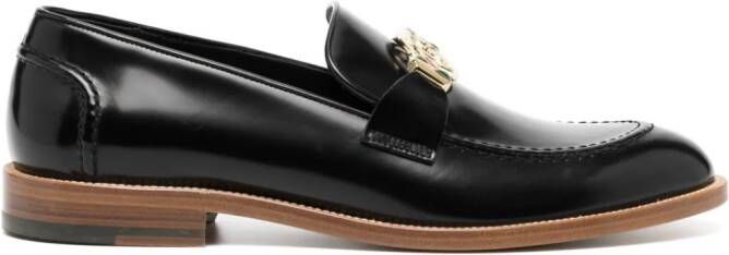 Casablanca Casa Logo leather loafers Black