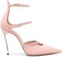 Casadei 105mm patent leather pumps Pink - Thumbnail 1