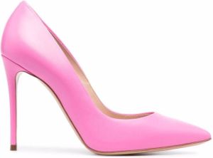 Casadei 105mm pointed leather pumps Pink
