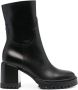 Casadei 80mm heeled ankle boots Black - Thumbnail 1