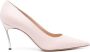 Casadei 80mm leather pumps Pink - Thumbnail 1
