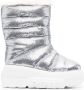Casadei 80mm sequin-embellished chunky boots Grey - Thumbnail 1